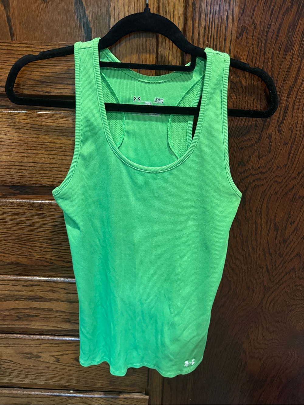 Under Armour Neon Green Women’s Athletic Racerback Tank